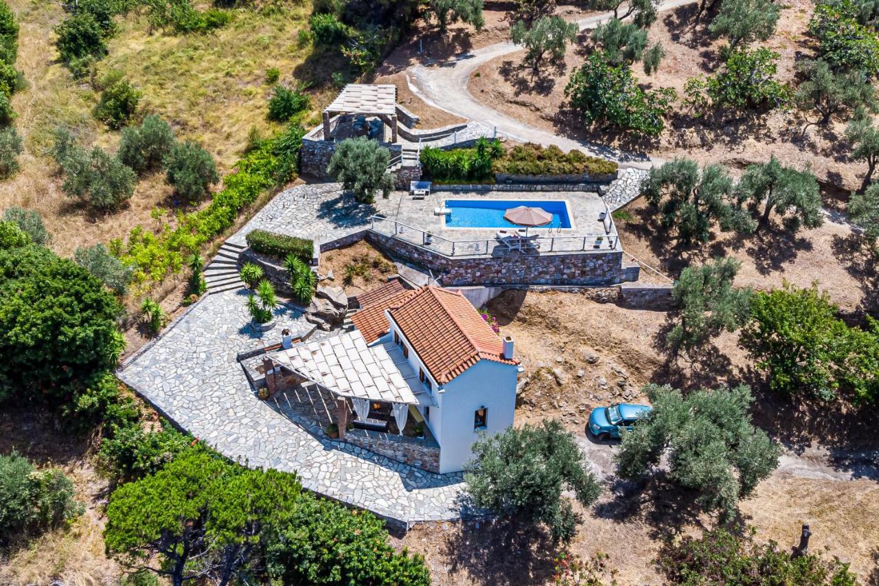 Villa Fotini Kalivi In Raches Panormos  Eksteriør billede