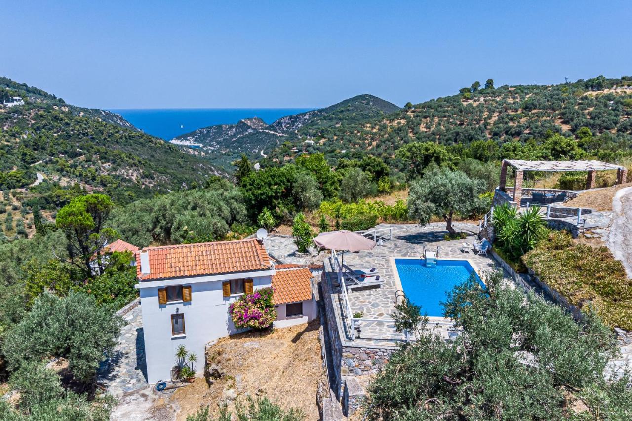 Villa Fotini Kalivi In Raches Panormos  Eksteriør billede
