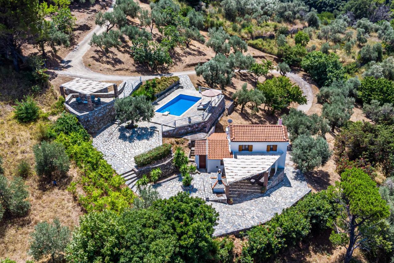 Villa Fotini Kalivi In Raches Panormos  Eksteriør billede