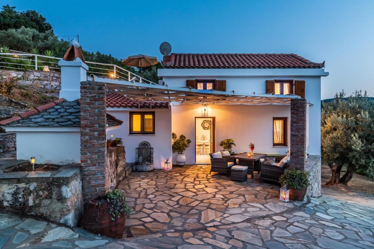 Villa Fotini Kalivi In Raches Panormos  Eksteriør billede