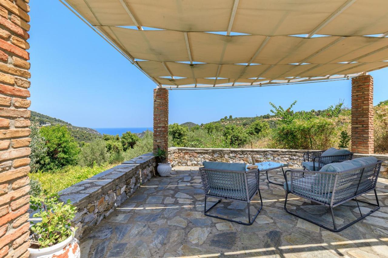 Villa Fotini Kalivi In Raches Panormos  Eksteriør billede