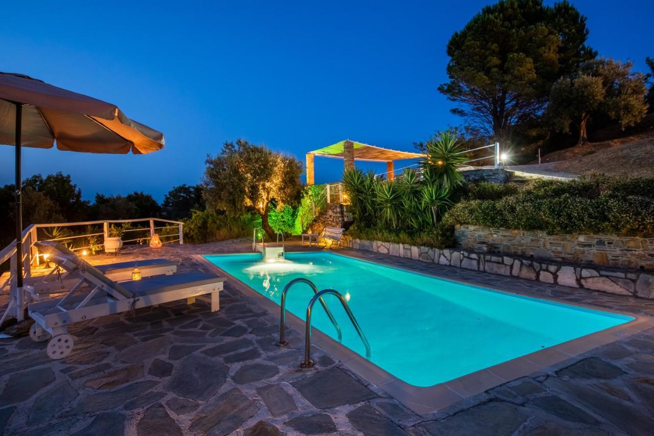 Villa Fotini Kalivi In Raches Panormos  Eksteriør billede