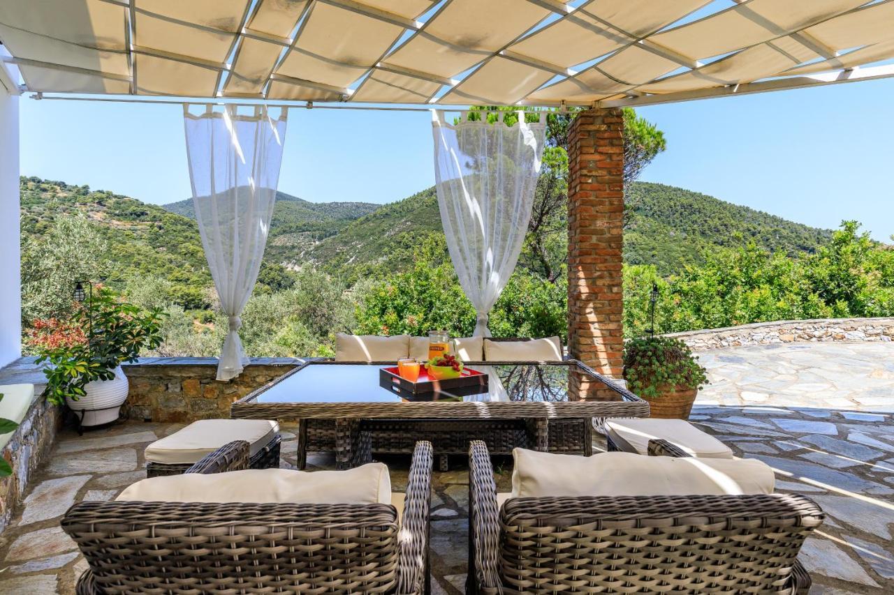 Villa Fotini Kalivi In Raches Panormos  Eksteriør billede