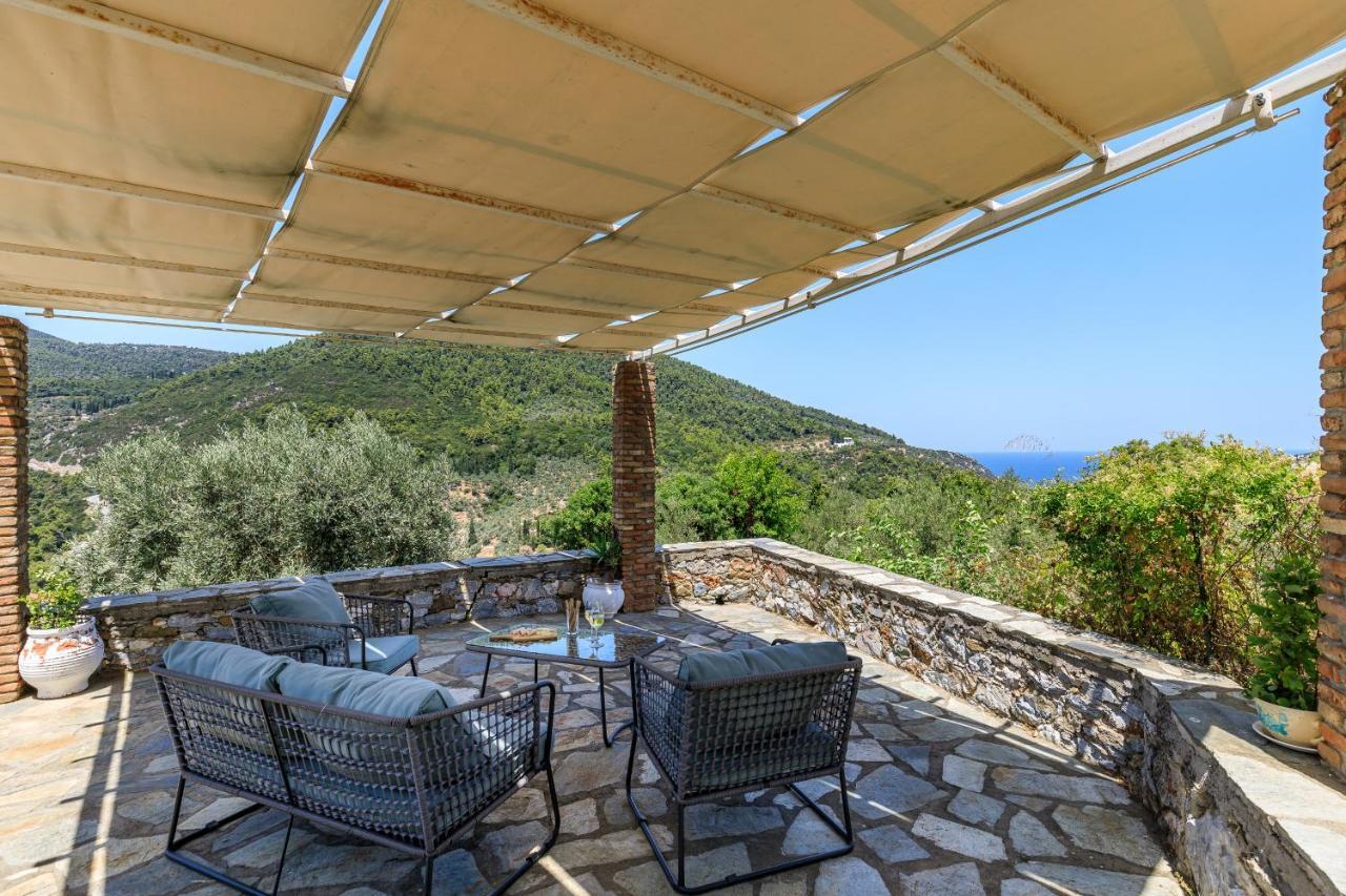 Villa Fotini Kalivi In Raches Panormos  Eksteriør billede