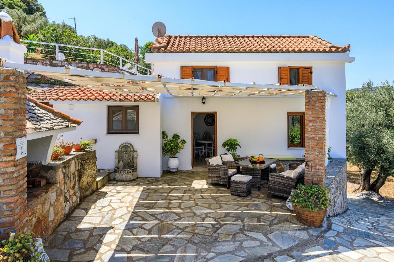 Villa Fotini Kalivi In Raches Panormos  Eksteriør billede