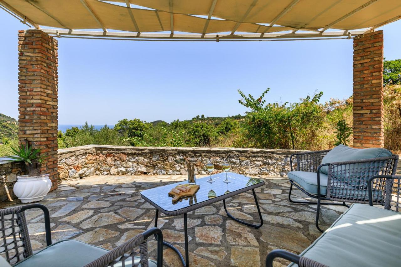 Villa Fotini Kalivi In Raches Panormos  Eksteriør billede