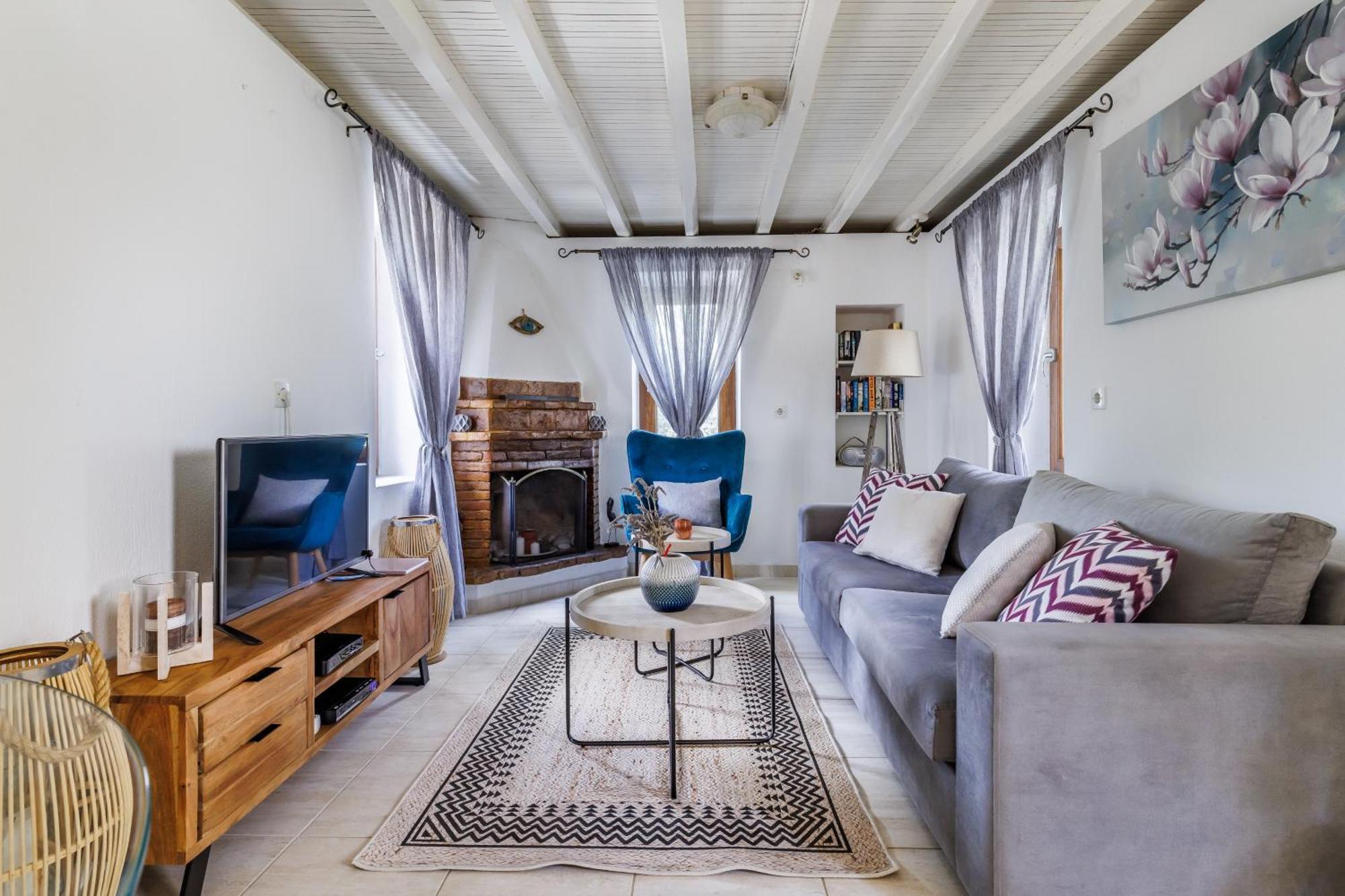Villa Fotini Kalivi In Raches Panormos  Eksteriør billede