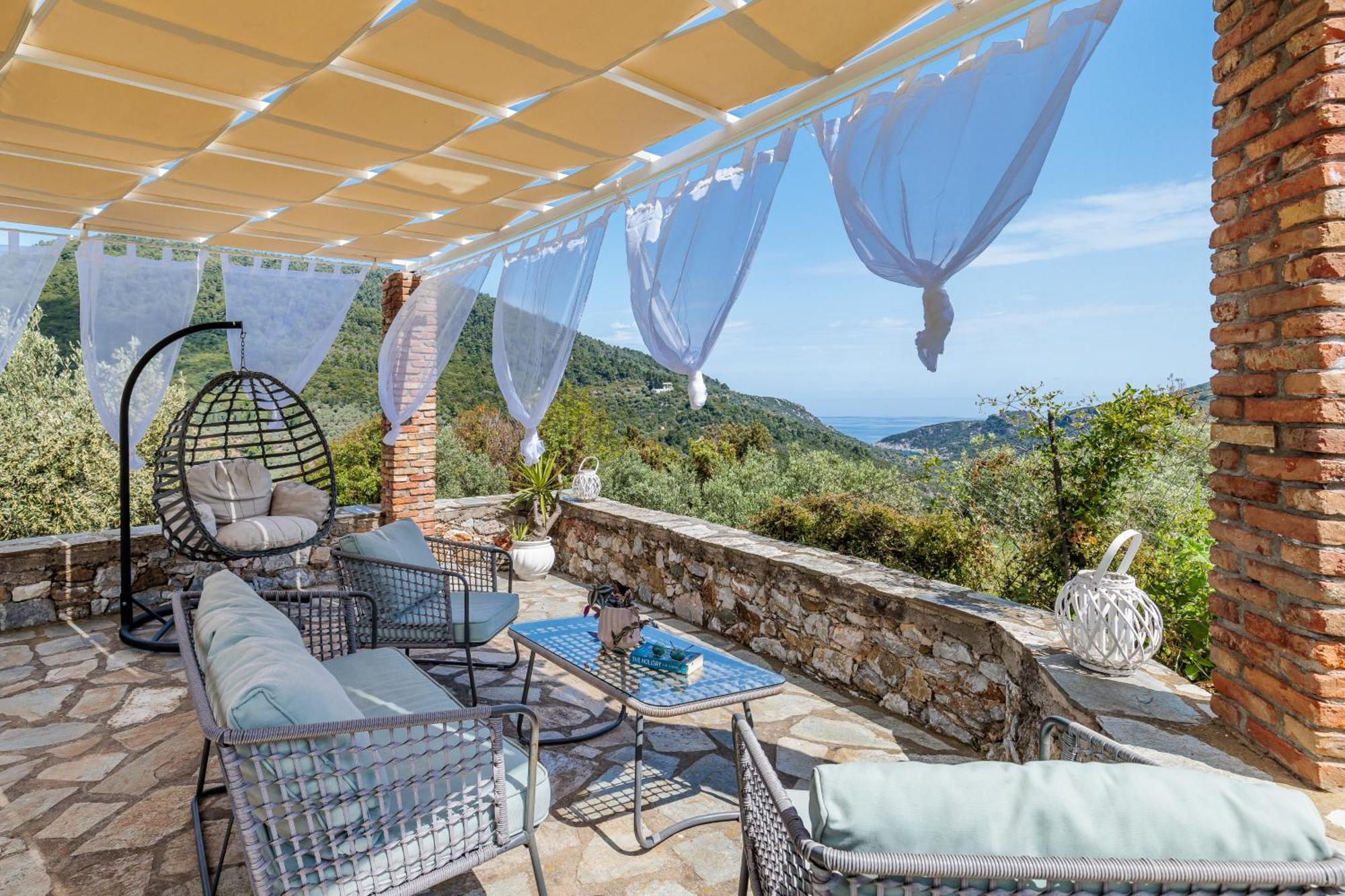 Villa Fotini Kalivi In Raches Panormos  Eksteriør billede