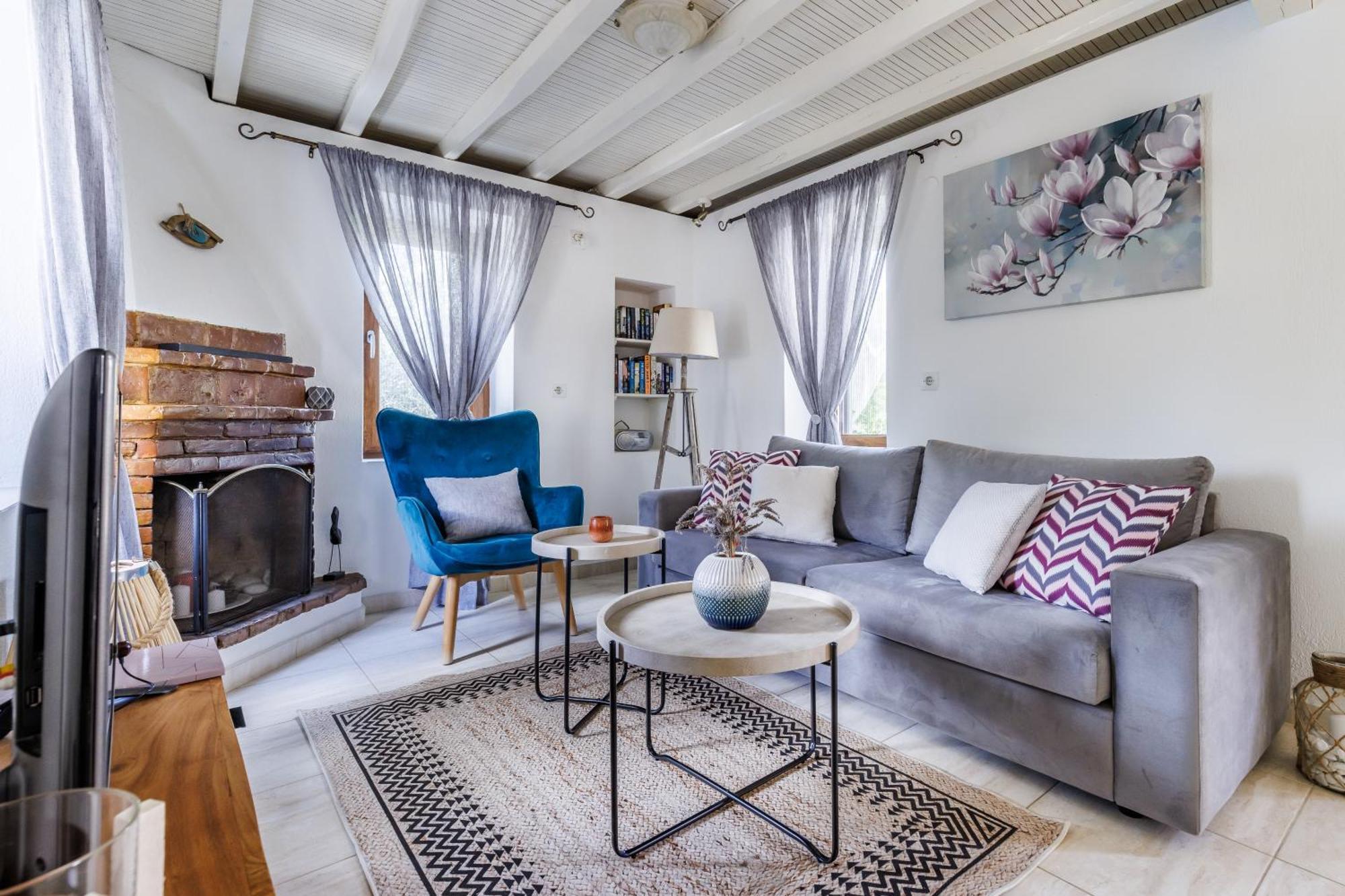 Villa Fotini Kalivi In Raches Panormos  Eksteriør billede