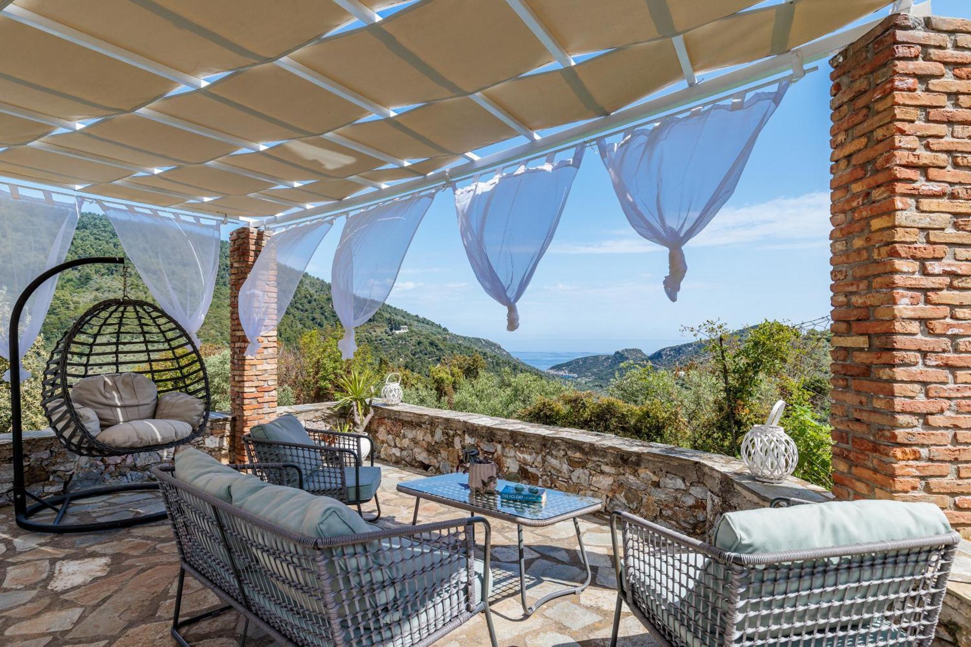 Villa Fotini Kalivi In Raches Panormos  Eksteriør billede