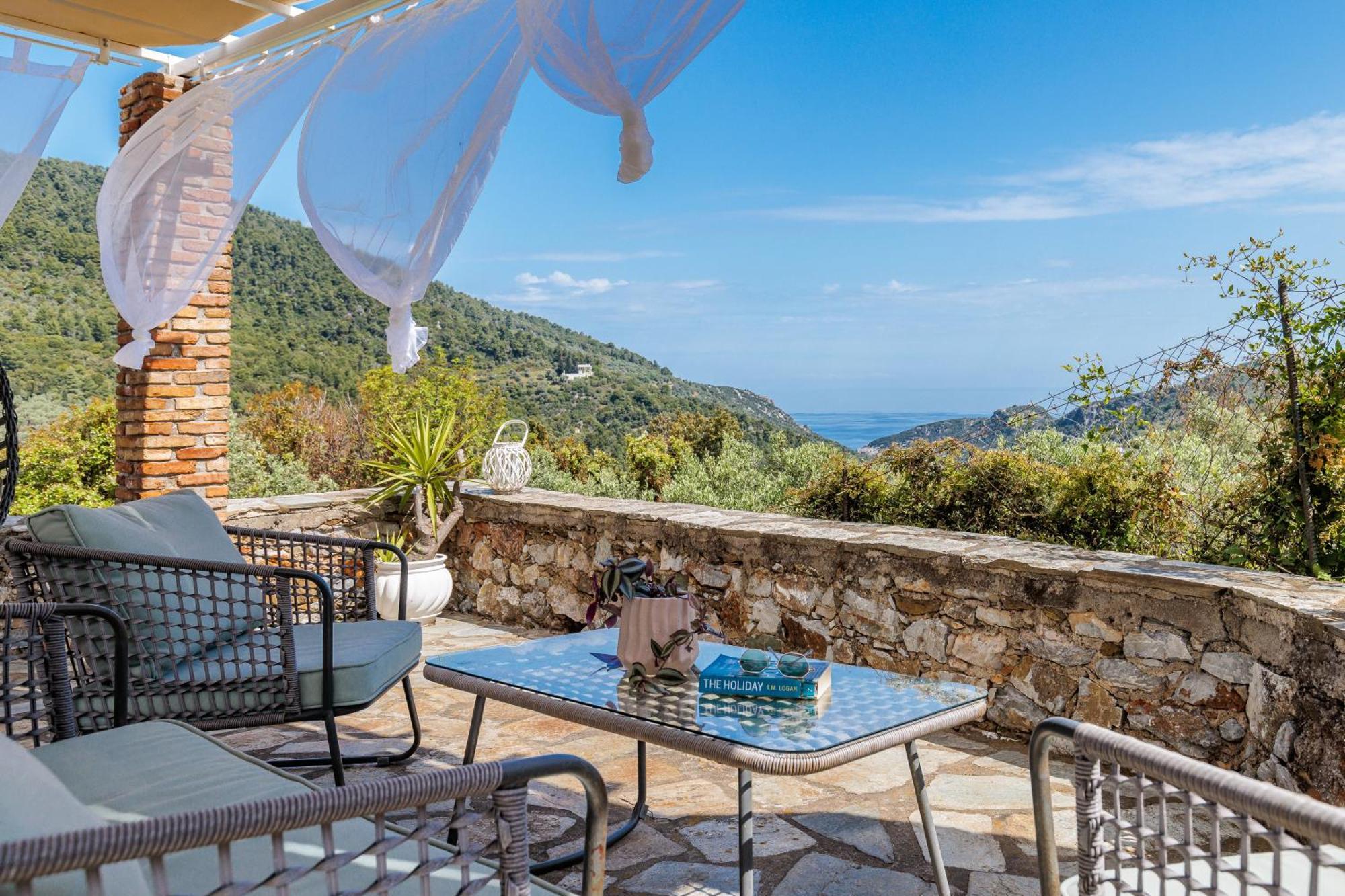 Villa Fotini Kalivi In Raches Panormos  Eksteriør billede